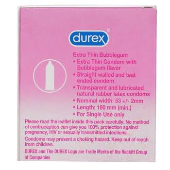 Durex Delay Bubble Gum for Mens