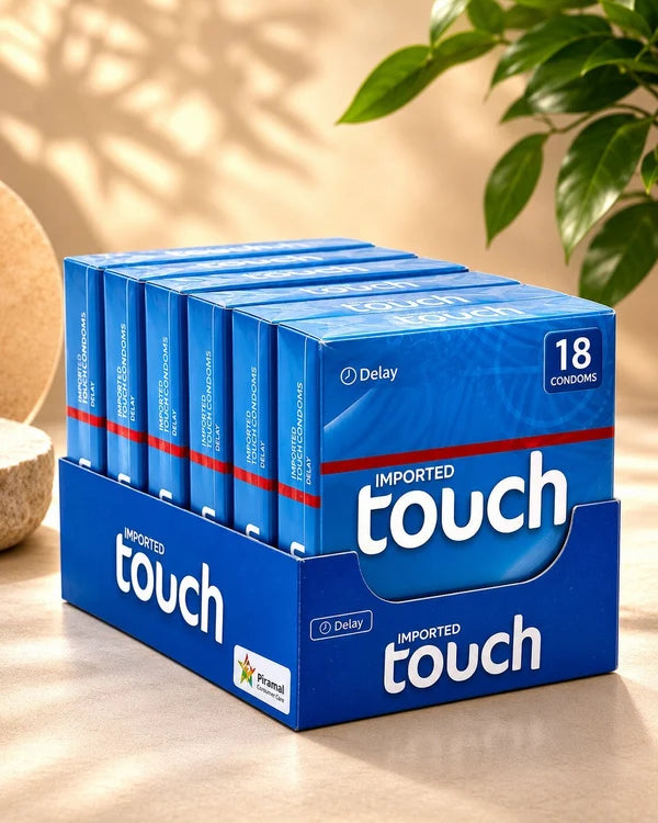 Touch Delay Condom – 18 Pack (6×3) |